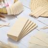 300 Pcs Natural Muslin Epilating Face Wax Strips Hair Removal Eyebrow Precut Waxing Strips Body Facial Cotton Wax Cloth Strip for Women Men (4 x 1.5 Inch) view 4