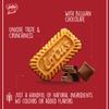 Biscoff Chocolate Biscuits - Vegetarian Snack - Natural Ingredients - Perfect with Coffee (Pack of 12) view 2