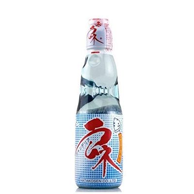Hatakosen Ramune Soda (8 Bottles Gift Set) 200mL, by WaNaHong (Orange, 8 Bottles)