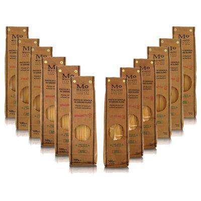 Antico Pastificio Morelli - Italian Artisan Durum Wheat Pasta - Mixed Box 4 Shapes - 6 Kg