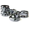 RICHRAIN 10PCS Hematite Rings/Crystals Rings/Women Mens Black Band for Gifts (Faceted) view 1