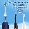 7AM2M AM100/AM105 Electric Toothbrush Brush Heads x 4 for 7AM2M Electric Toothbrush ONLY view 3