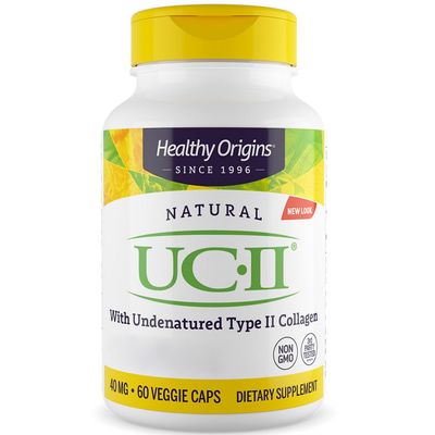 Healthy Origins, Natural UC-II (Natural Type 2 Collagen), 60 Capsules, Laboratory Tested, Gluten Free, SOYA Free, Non-GMO
