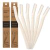 6 Pieces Eyebrow Razors Dermaplaning Blades for Face, Biodegradable Eco Women WheatStraw Facial Peach Fuzz Remover, Exfoliating Dermaplaning Tool for Women and Men view 1
