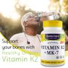 Healthy Origins, Vitamin K2 as MK-7, 100 mcg, 60 Vegetarian Softgels, High Strength, Gluten Free, SOYA Free, Non-GMO view 2