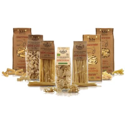 Antico Pastificio Morelli - Italian Artisan Wheat Germ Pasta - Mixed Box 7 Shapes - 3,25 Kg