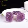 1pc 40-50mm Purple Quartz Crystal Block Large Brazilian Amethyst Cluster Unique Multiple Functions Home Decoration,40-50mm view 3