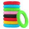 BUGBAND 12 Pack Mosquito Bracelets, Mosquito Bracelets Outdoor for Adults and Kids, Individually Wrapped DEET-Free Waterproof Bands view 1