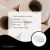 Blake & White 1 Ply Mini Centrefeed White Tissue Rolls - Purely Smile Paper Towel Roll for Wiping Surfaces & Drying Hands - Strong & Ultra Absorbent 120m Tissue Paper Roll - Pack of 12 view 4