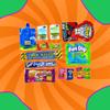 Just Pick & Mix Ultimate Super Sour Sweets Selection Box Full of American Sour Sweets Including Warheads, Toxic Waste and Brain Blaster view 3