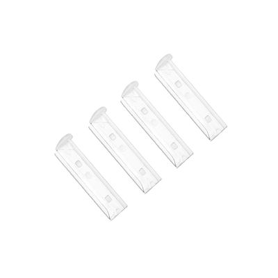 Tweezerman Stainless Steel Facial Razor Replacement Blades (4-Pack)