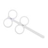 Top Brand 4 Lens Plastic Optical Flipper Ophthalmic Holder eye trainer occluder optometry equipment (Color : 3.00) view 1