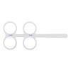 Top Brand 4 Lens Plastic Optical Flipper Ophthalmic Holder eye trainer occluder optometry equipment (Color : 0.50) view 3