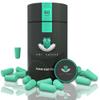 Ear Plugs for Sleeping The Best Noise Cancelling Ear Plugs for Sleeping by Owl Snooze 60 Pairs 38dB Highest SNR, New & Upgraded Reusable & Custom fit Super Soft Foam Earplugs (Green) view 1
