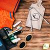 Ved Tongue Scraper with Eco Friendly Travel Bag peck of 2,Medical Grade 100% Stainless Steel,Rust Proof, Metal Tongue Scraper. view 3
