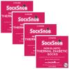 12 Pack Ladies Non Elastic Thermal Diabetic Socks | Sock Snob | Women Soft Top Socks for Poor Circulation (4-8, Black) view 4