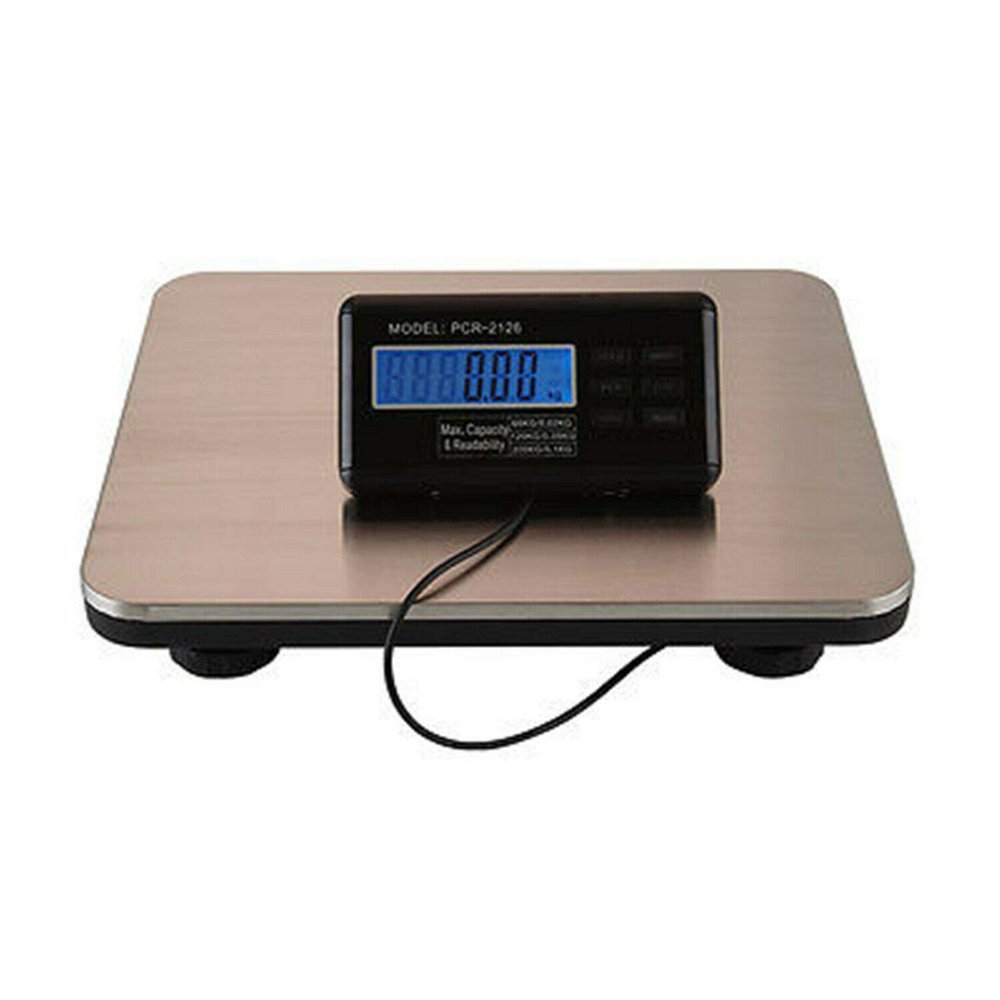 ROMYIX Multi-Function Digital Pet Scale,Large LCD Display Electronic Scales Kitchen Scale Bathroom Body Weight Scale 660LBS Platform Digital Scale 300KG