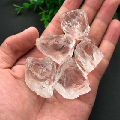 100g Bulk Raw Natural White Clear Crystal Rare Raw Rough Mineral Specimen Reiki Healing Stone Aquarium Decoration,100g