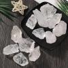 100g Bulk Raw Natural White Clear Crystal Rare Raw Rough Mineral Specimen Reiki Healing Stone Aquarium Decoration,100g view 4