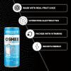 Oshee Vitamin Energy Formula with Magnesium 250ml (Pack of 6)  Tropical fruits flavour sparkling drink with addition of magnesium and vitamins. Pasteurized. view 3