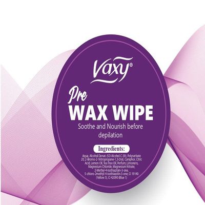 Pre Wax Wipes Soothe and Nourish skin before depilation (5)