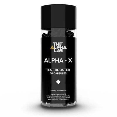 Alpha-Xtreme - Natural Test Booster - The Alpha Lab | 60 Capsules | Our Cutting-Edge Formula which has 10 Effective, Natural Test Boosting Ingredients