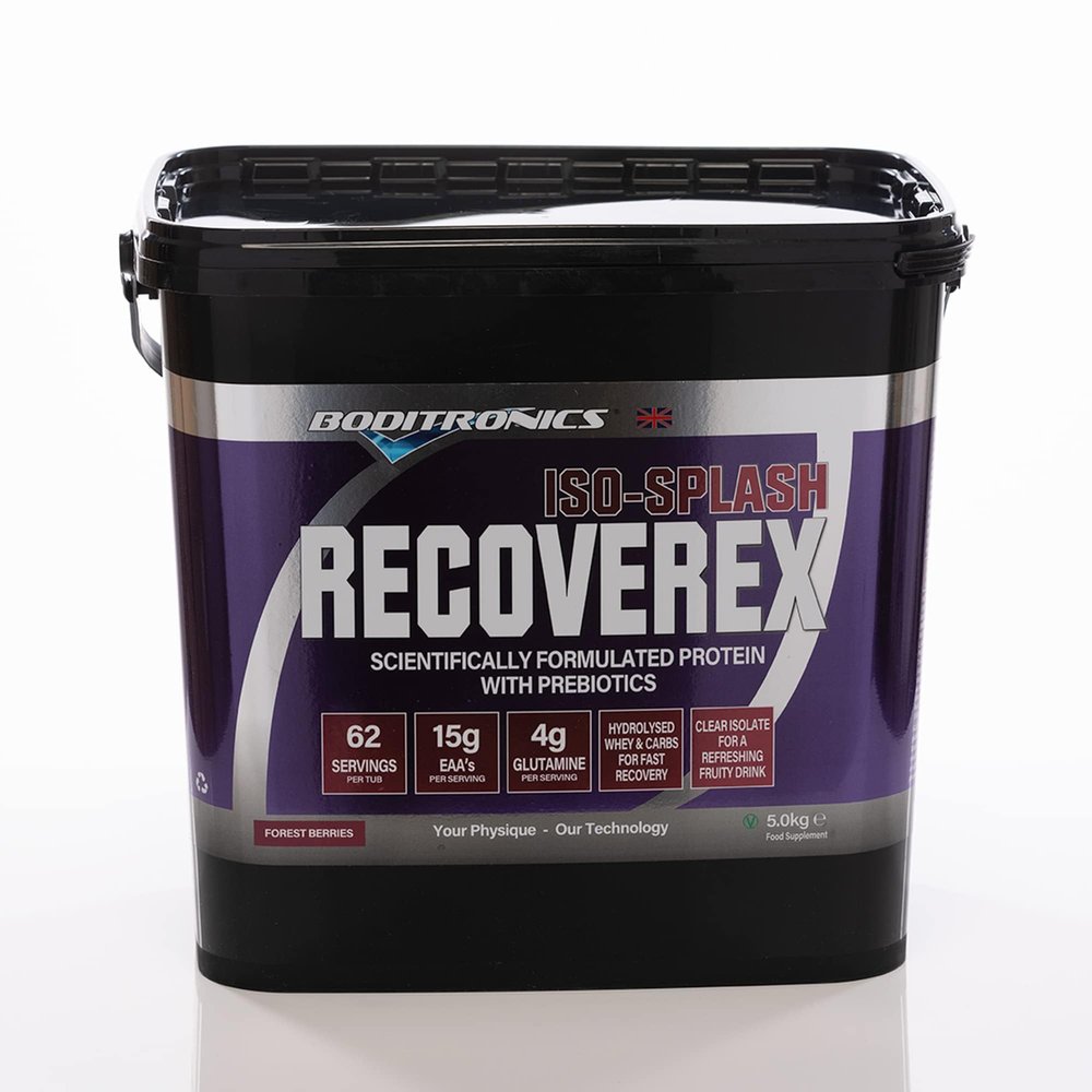 Boditronics Iso Splash RecoverEX REFRSHINGLY Light, MASSIVELY Effective! (Forest Berries, 5 kg)