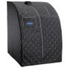 Durasage Lightweight Portable Personal Steam Sauna Spa for Relaxation at Home, 60 Minute Timer, 800 Watt Steam Generator, Chair Included (Black) view 2