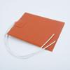 12V DC 12W 100 * 120mm Silicone Orange Heater Pad Flexible Waterproof for 3D Printer Heated Bed Heating Mat view 1