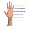 Motion Sickness Wristband Adjustable Anti-Nausea Bracelet for Sea, Car, Airsickness Natural Healing Discreet Bands-Set of 2 (Black, Medium 8") view 4