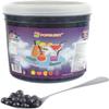 Tanoshiya Popping Boba Fruity Flavour Bursting Bubbles 1.3kg | Tapioca Pearl for Desserts & Drink Toppings - Blueberry Flavour view 2