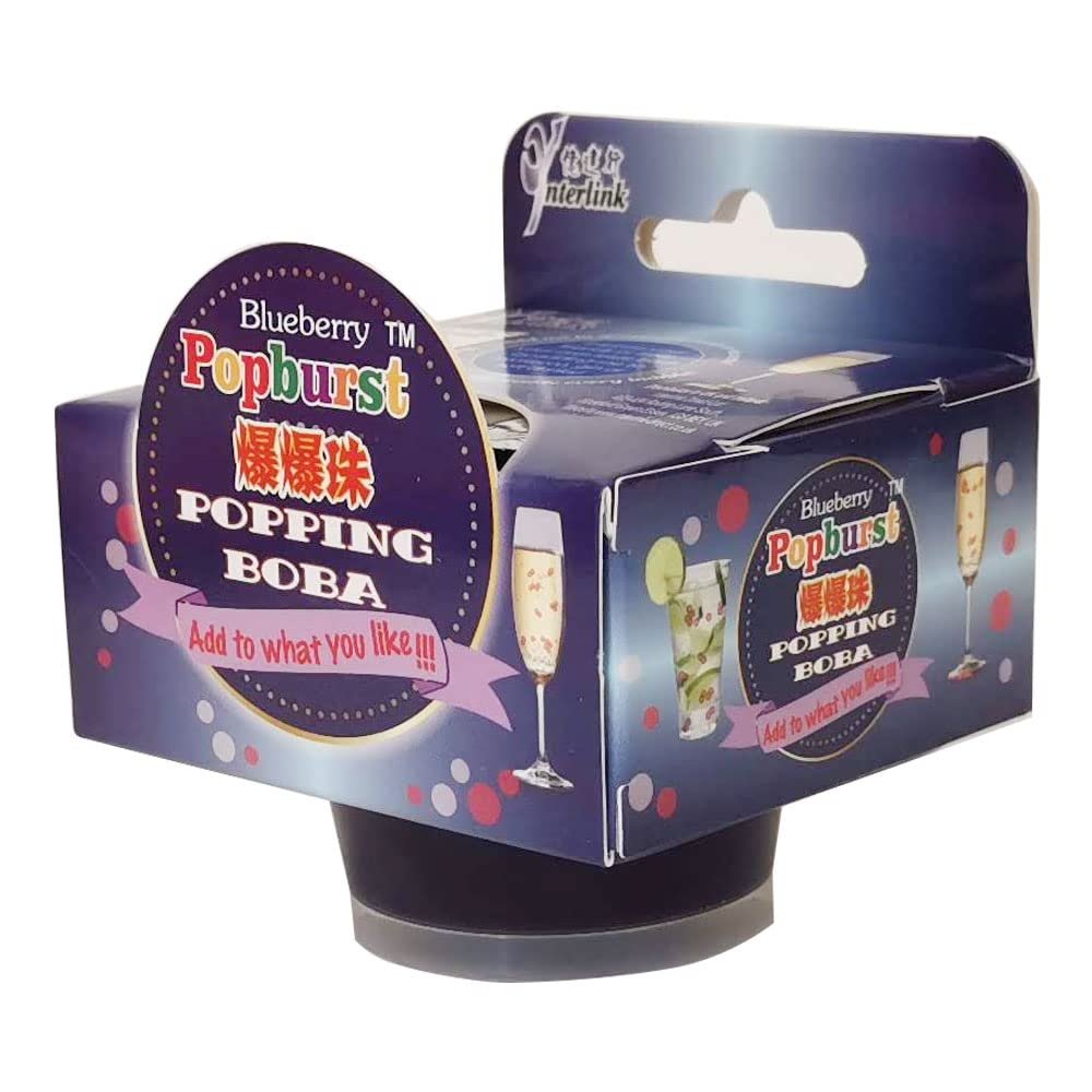 Popburst Popping Boba Blueberry Flavour 130g