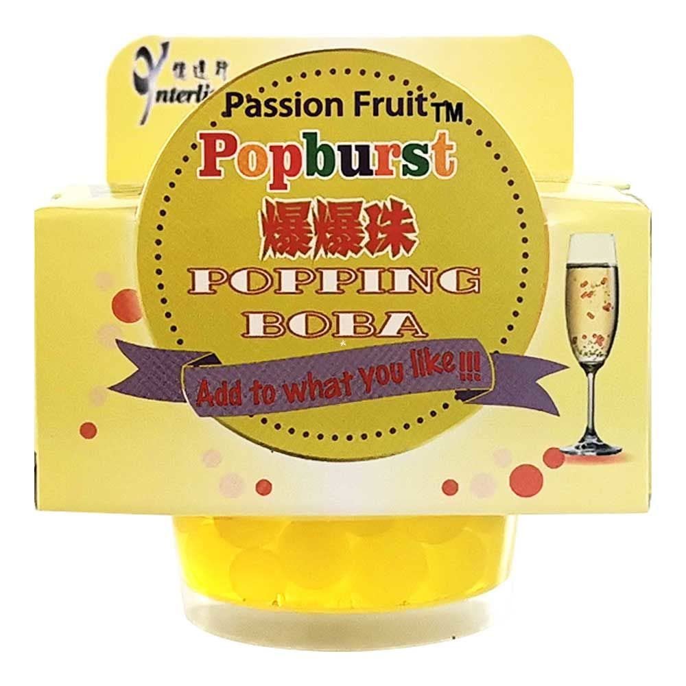 Popburst Popping Boba Passion Fruit Flavour 130g