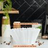 Tupkee Extra Large Coffee Filters 13.75 x 5.25 Fits Bunn 1.53 Gallon Commercial Coffee & Tea Machines Chlorine-Free No Overflow, No Tearing 250 Count For Restaurants, Cafs view 3