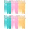 36 Pcs Eyebrow Razors Shaper, Safety Facial Hair Remover Face Shaver Trimmer, Exfoliating Dermaplaning Tool for Women and Men view 1
