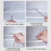 Fridge Drain Hole Cleaning Tool,6PCS Fridge Dredger Set,Drain Pipe Cleaning Brush,Reusable Refrigerator Drain Dredging Tool Kit,fridge cleaner syringe and tube view 3