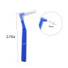 Angzhili 25 Pcs Interdental Angle Brushes, Reusable Dental Cleaners, Oral Hygiene Brush, Toothpick Floss for Braces, Tooth Cleaning Tool (Multi-Colored) view 2