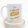 MUGFFINS Granddaughter Mug - in Galician - Eres o melhor segue as - Funny Gift - Ceramic 11oz Mug view 4