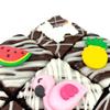 Limited Edition Chocolate Fudge Brownies - 9 Chocolate Fudge Brownies Topped with Sugar Decorations and White Chocolate and Vanilla Icing. Serves 9 portions. Baked by bakerdays (Tropical) view 4