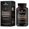 SOLVE Labs  Premium Siberian Chaga Mushrooom Capsules  10% Beta-D-Glucans  10:1 Concentrate  No Fillers & Additives  60 Capsules  1 Month Supply view 1