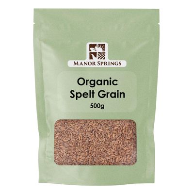 Organic Spelt Grain 500g by Manor Springs Organic
