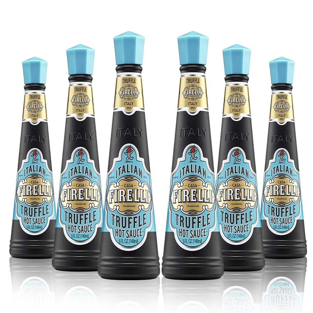 Casa Firelli Truffle Infused Hot Sauce, 148 ml (Pack of 6)