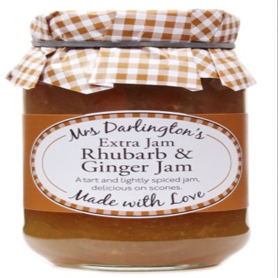 Mrs Darlington's Rhubarb & Ginger Jam 340g