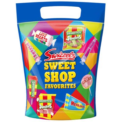 Swizzels Sweet Shop Favourites, Classic Sweet Mix, 450g Pouch of Assorted Sweets