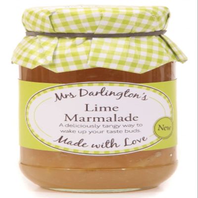 Mrs Darlington's Lime Marmalade 340g - Pack of 6