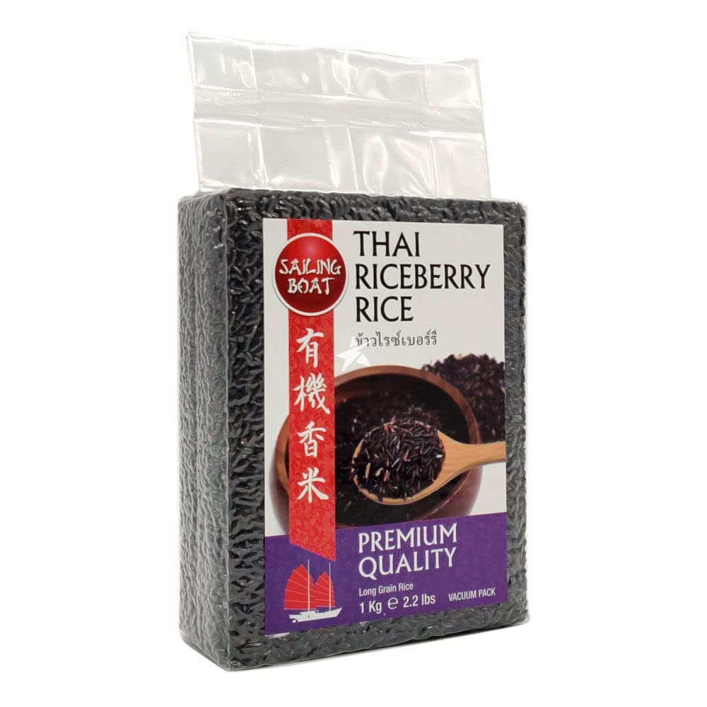 Sailing Boat Thai Riceberry Rice 2.2lbs/1kg