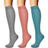 3 Pack Medical Compression Sock-Compression Sock for Women and Men-Best for Running,Nursing,Sports view 1