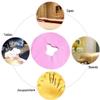 100pcs Headrest Cover Disposable Massage Sheet Breathing Hole for Spa Pillow Bed Table Salon Tools view 3