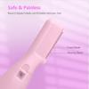 ACWOO Eyebrow Hair Removal for Women Men, Upgraded Mini Portable Eyebrow Trimmer, Painless Face Hair Shaver Electric Eyebrow Razor for Brows Face Cheek Lips Peach Fuzz view 3