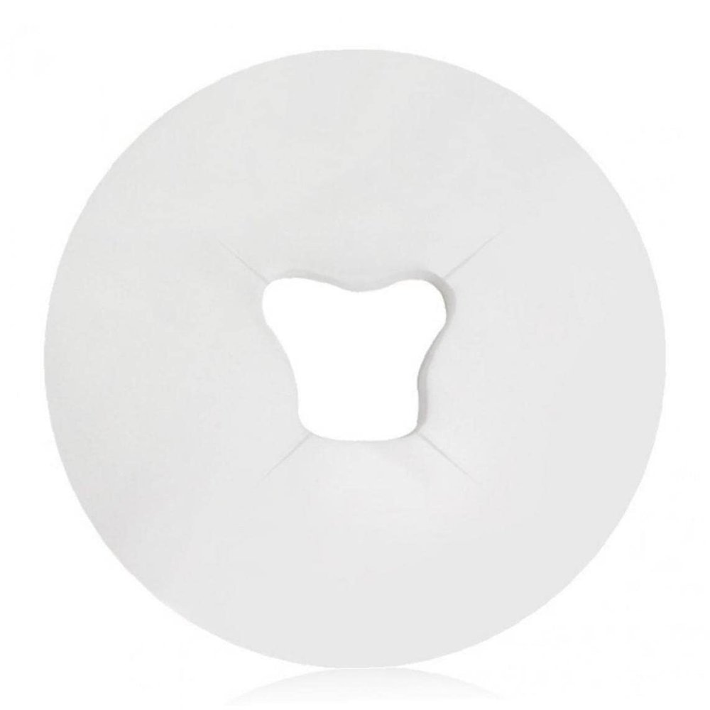 100pcs Headrest Cover Disposable Massage Sheet Breathing Hole for Spa Pillow Bed Table Salon Tools